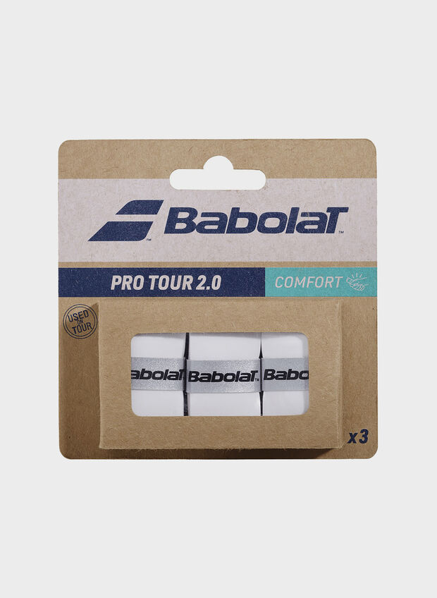 OVERGRIP PRO TOUR 2.0 X3, 101 WHT, large