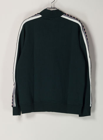 FELPA DOUBLE LOGO FULL ZIP, 1022VERDONE, small