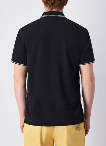 POLO A MANICA CORTA IN PIQUET, KK001 BLK, small