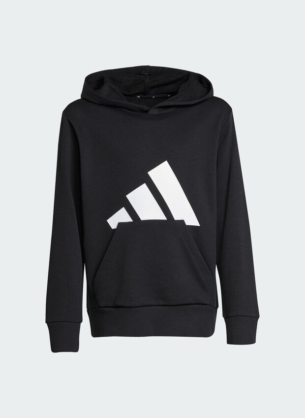 FELPA HOODIE ESSENTIALS JUNIOR, BLK, large