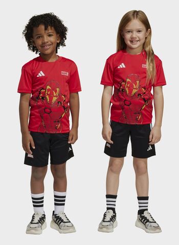 COMPLETINO MARVEL IROMAN T-SHIRT + SHORT JUNIOR, , small