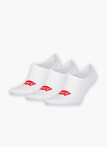 CALZA HIGHT RISE BATWING LOGO 3PAIA UNISEX, 005 WHT, small