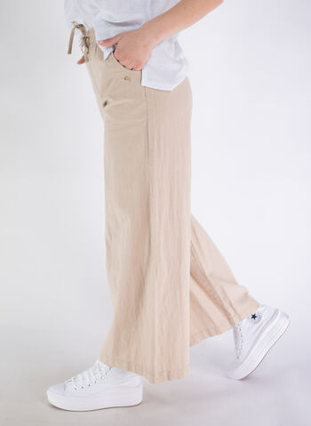 PANTALONE MISTO LINO, 0268 BISCOTTO, small