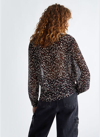 CAMICIA CON STAMPA CUORI, Q9836 BLKRED, small