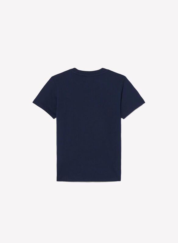 T-SHIRT MICRO LOGO RAGAZZO, UGW NVY, medium