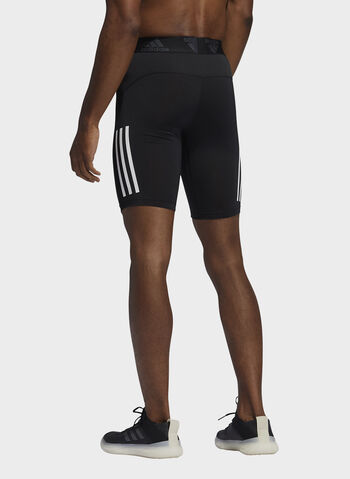 CICLISTA CORTI TECHFIT 3-STRIPES, BLK, small