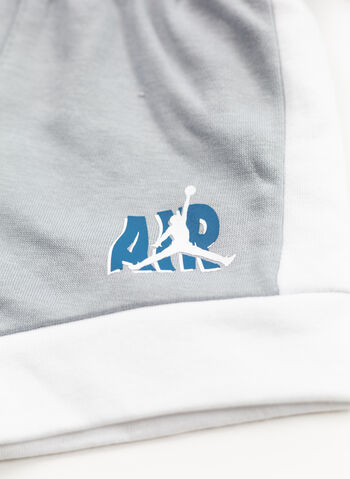 COMPLETO T-SHIRT+ SHORTS JORDAN GALAXI BIMBO, G3A GREY BLUE, small