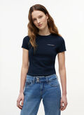 T-SHIRT LOGO, C1G NVY, thumb