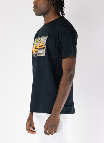 T-SHIRT RETRO FADE, KVJ0 BLK, small