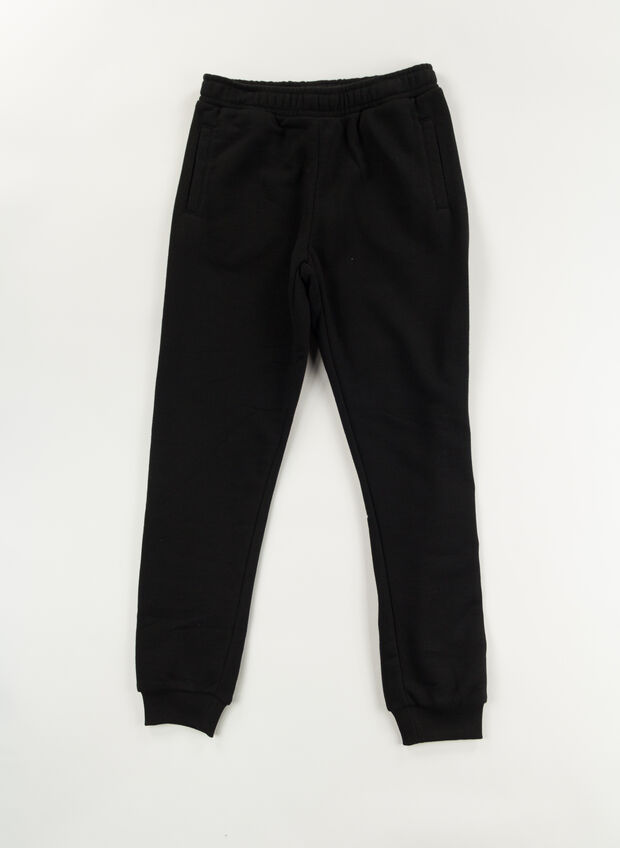 PANTALONE POLSINO LOGO RAGAZZO, , large