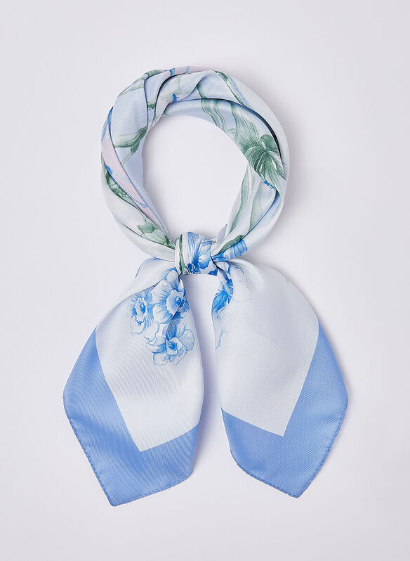 FOULAR FLOWERS, 53932 CELESTE, medium