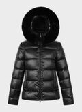 GIUBBOTTO ALEXANDRA CAPPUCCIO PELO, 206XXX BLK, thumb