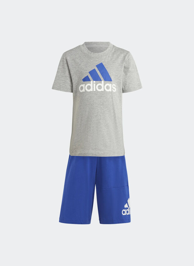 COMPLETINO T-SHIRT + BERMUDA BOS BAMBINO, GREYNVY, large