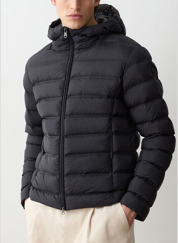 PIUMINO CON TRAPUNTATURA, 99 BLK, small