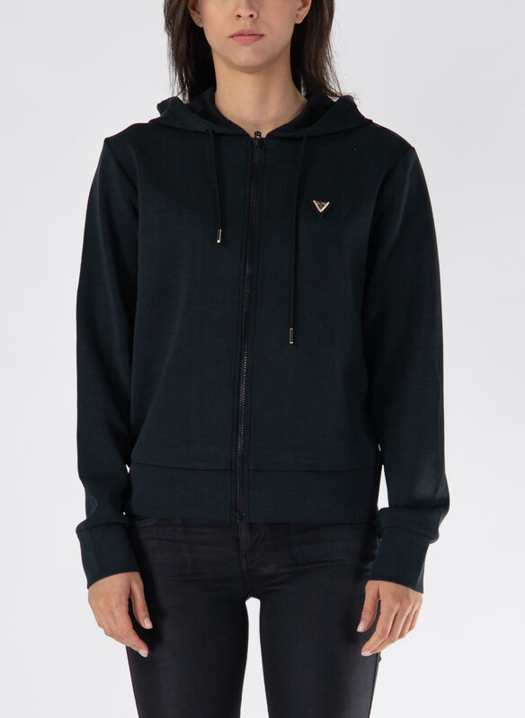 FELPA FULL ZIP CAPP NEOPRENE, JBLK BLK, medium