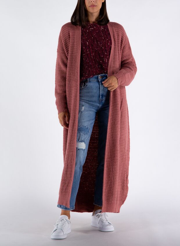 MOLLY BRACKEN CARDIGAN LUNGO MAGLIA Rosa Donna | Sport85