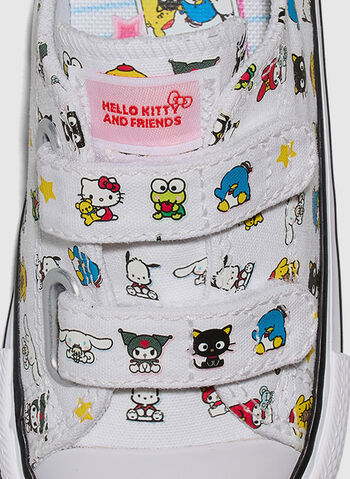 SCARPA HELLO KITTY AND FRIENDS CHUCK TAYLOR ALL STAR EASY-ON BFFS BIMBA, 102 WHTMULTI, small