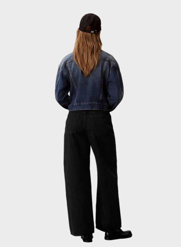 JEANS THE WIDE LEG, 45T BLK, medium