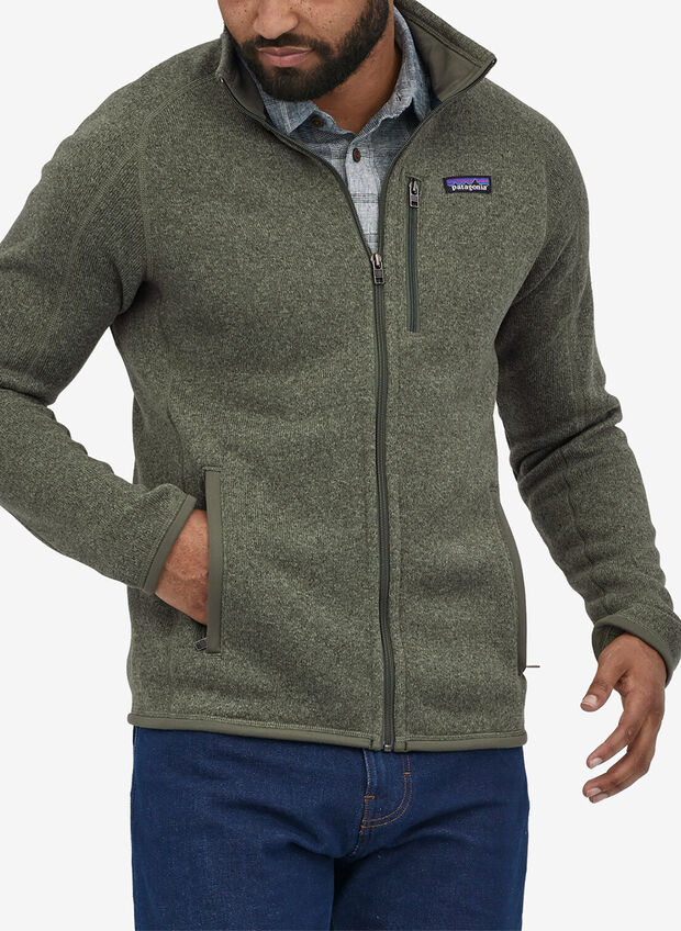 PILE BETTER SWEATER FULL ZIP, MILITI, large