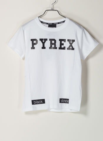 T-SHIRT LOGO CLASSIC RAGAZZO, 00101BIANCONERO, small