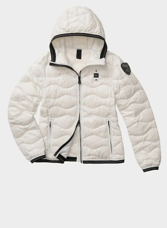 PIUMINO CON CAPPUCCIO CAMELIA, 102 WHT, medium