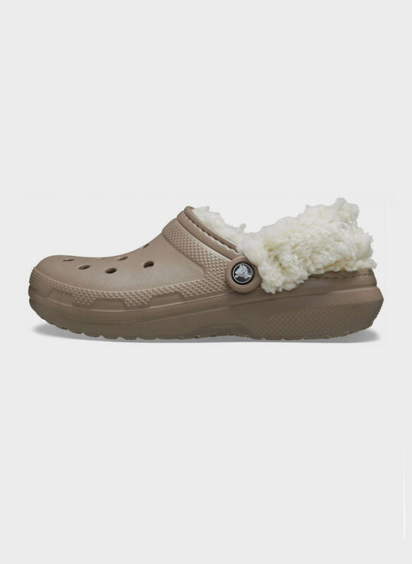 SABOT CLASSIC FLEES LINED CLOG, MUSH BEIGE, medium
