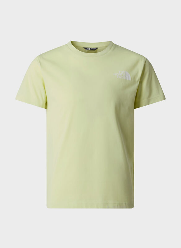 T-SHIRT SIMPLE DOME JUNIOR, - LEMON, medium
