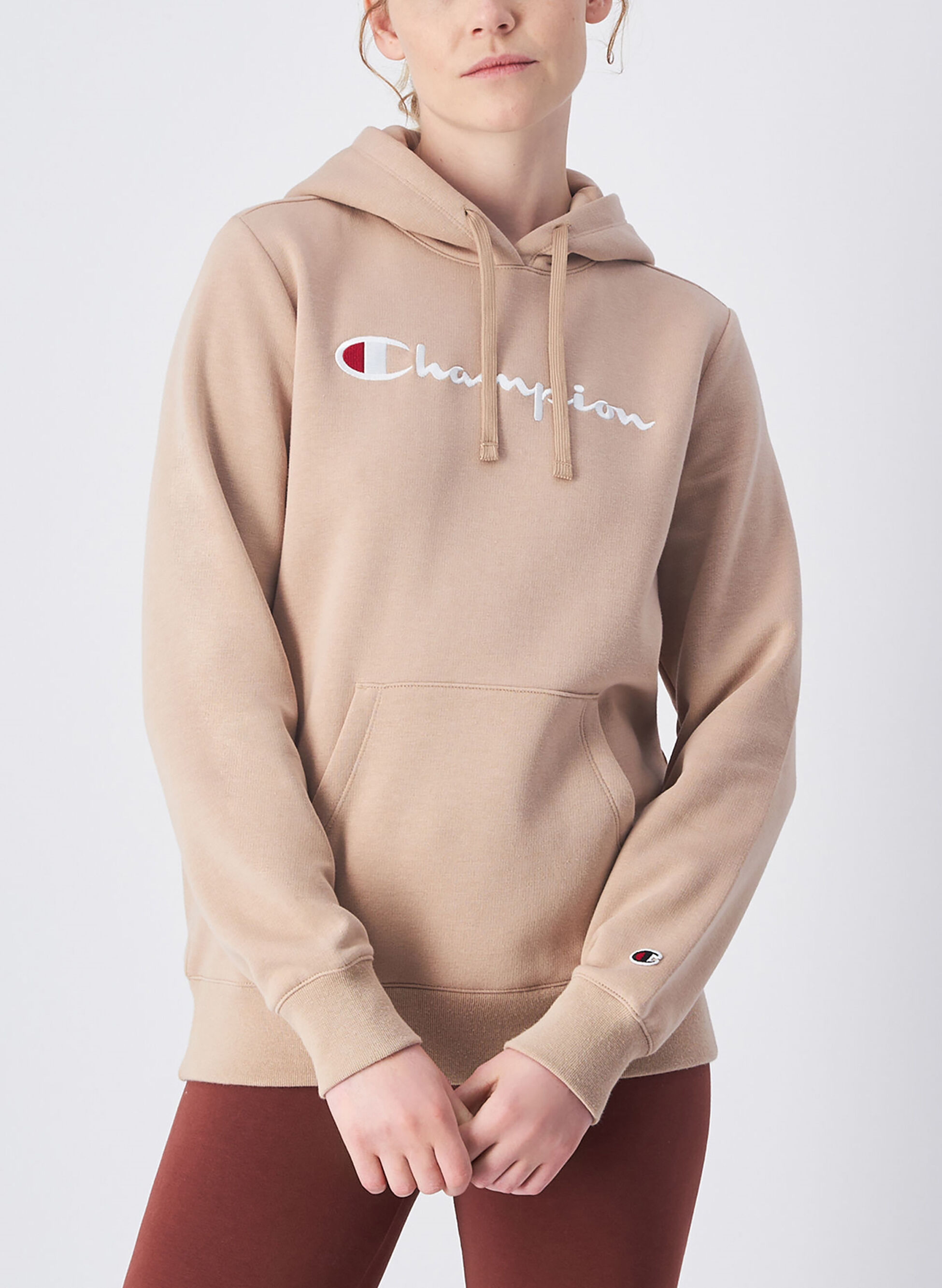 CHAMPION FELPA HOODIE SCRIPT SHOP S