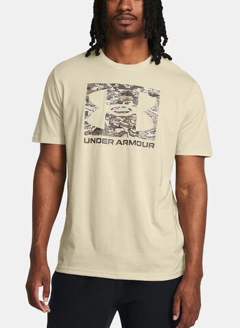 T-SHIRT ABC CAMO BOXED LOGO, 0273 PANNA, small