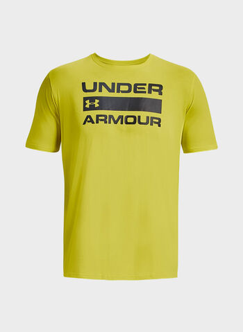 T-SHIRT WORDMARK, 0799 YEL, small