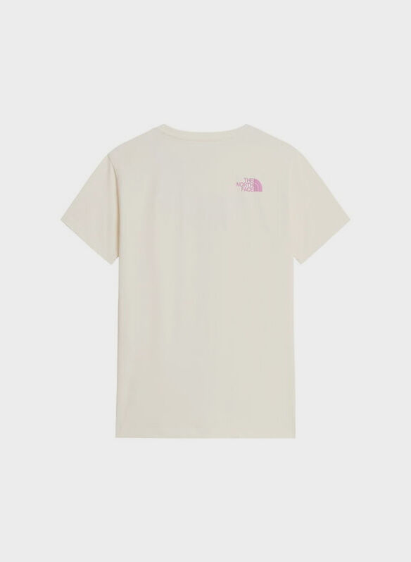 T-SHIRT CHALBI LOGO RAGAZZA, - WHT DUNE, medium