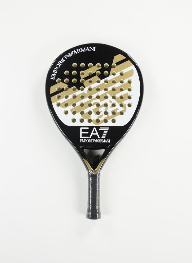 RACCHETTA PADEL AQUILA, 98120BLKWHTGOLD, large