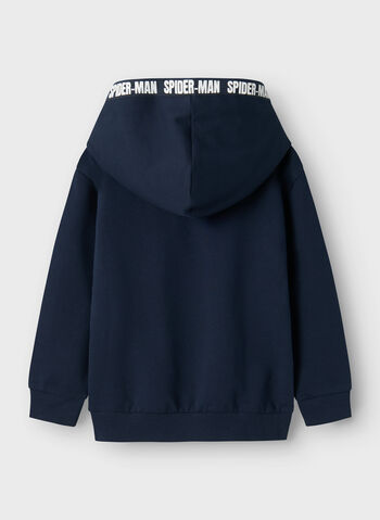 FELPA SPIDERMAN HOODIE BAMBINO, NAVY BLAZER, small
