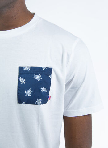 T-SHIRT BEACH TURTLE, 01 OPTICAL WHT, small