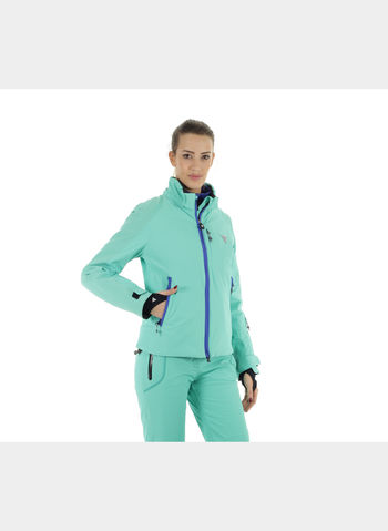 GIACCA SCI NEREIDE D-DRY JACKET , S76VERDEACQUAROY, small