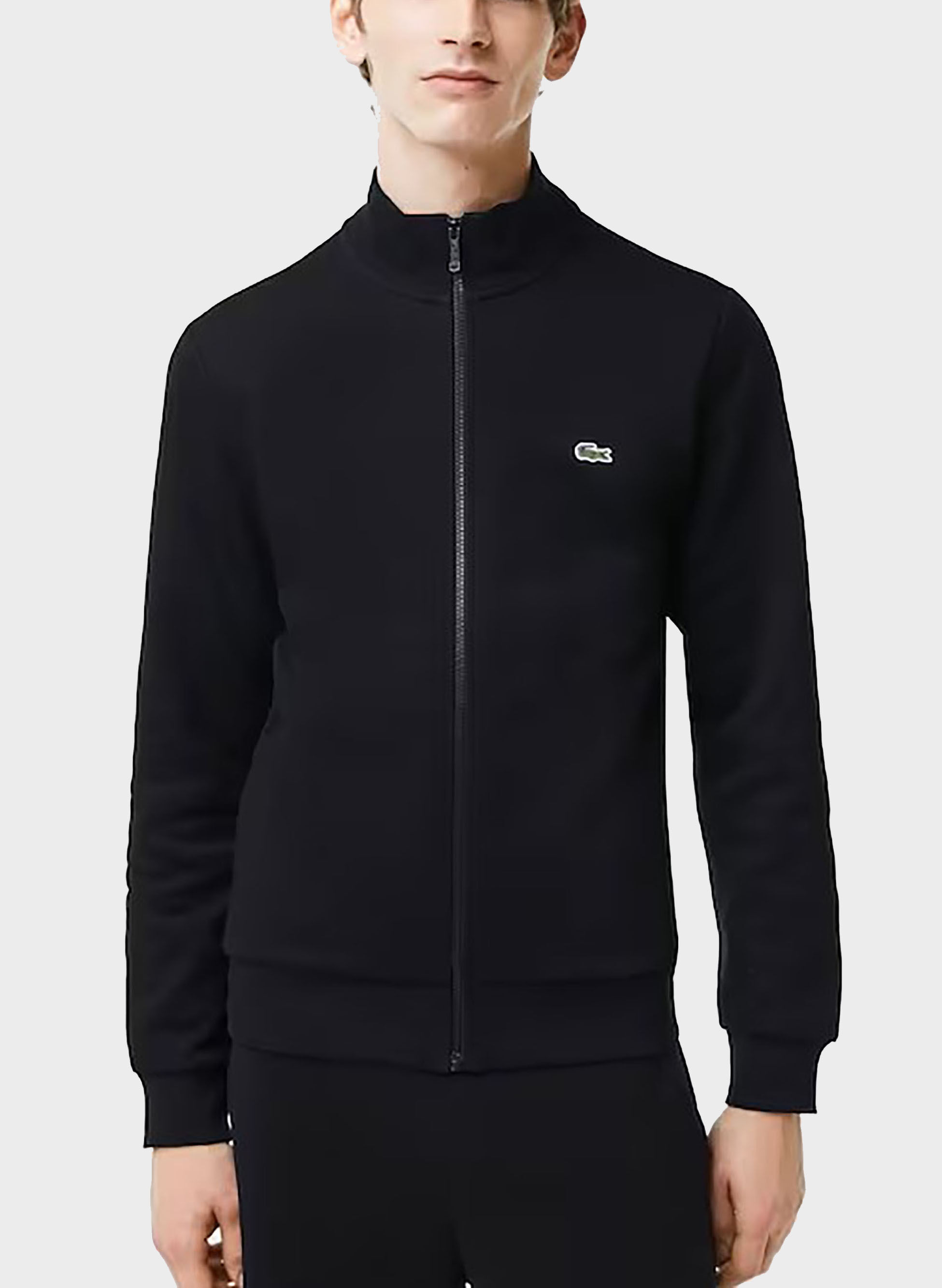 FELPA FULL ZIP CON LOGO RICAMATO 6