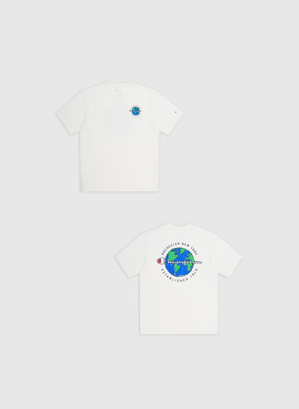 T-SHIRT ECO FUTURE ROCHESTER, WW034 PANNA, medium