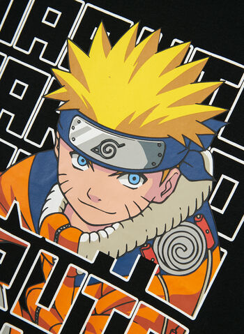 T-SHIRT MATE NARUTO RAGAZZO, BLACK, small