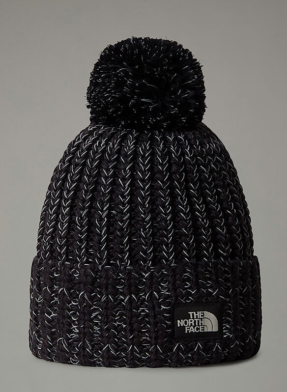 CAPPELLO IN MAGLIA COZY PONPON, BLK, medium