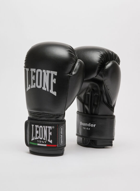 GUANTONI BOXE THUNDER 8 OZ UNISEX, 01 BLK, medium