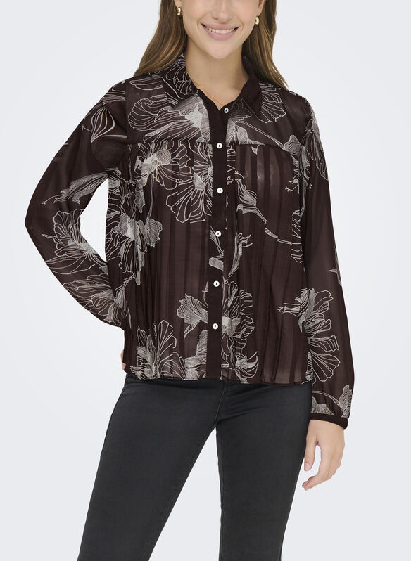 CAMICIA ONLSTAR, CHICORY COFFEE, medium