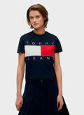 T-SHIRT CROP, C1G NVY, thumb