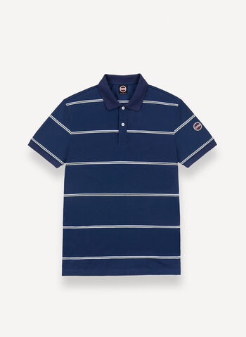 POLO IN PIQU&Eacute; A RIGHE, , small