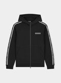 FELPA LOGO SERIES TAPE FULL ZIP, UC001 BLK, thumb