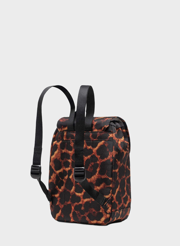 ZAINO RETREAT MINI LEOPARD, - LEOPARD, medium
