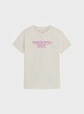 T-SHIRT CHALBI LOGO RAGAZZA, - WHT DUNE, thumb