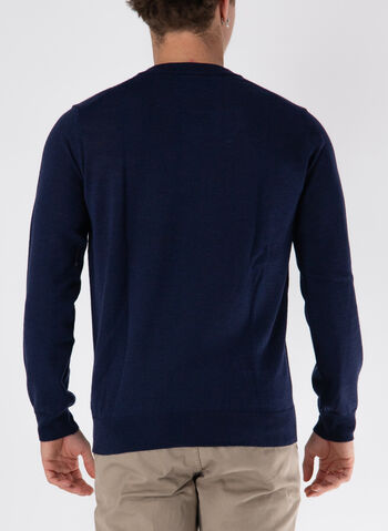 MAGLIONE CON SCOLLO A V, 166 NVY, small