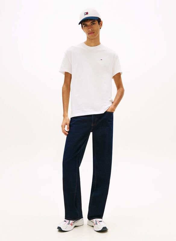 T.SHIRT MICRO LOGO, YBL WHT, medium