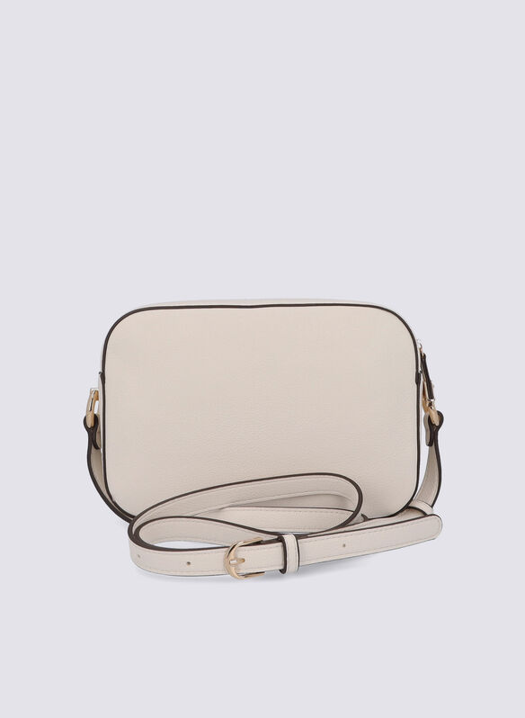 BORSA A TRACOLLA MEDIA, X0459 CREMA, medium