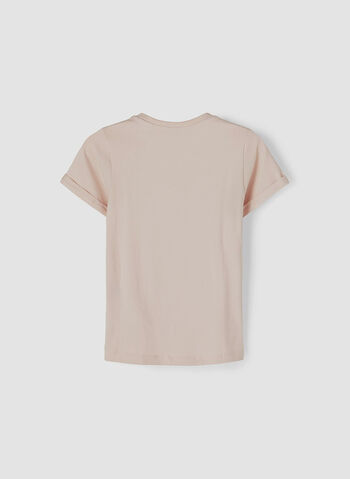 T-SHIRT STAMPA MTV BAMBINA, PEACH, small